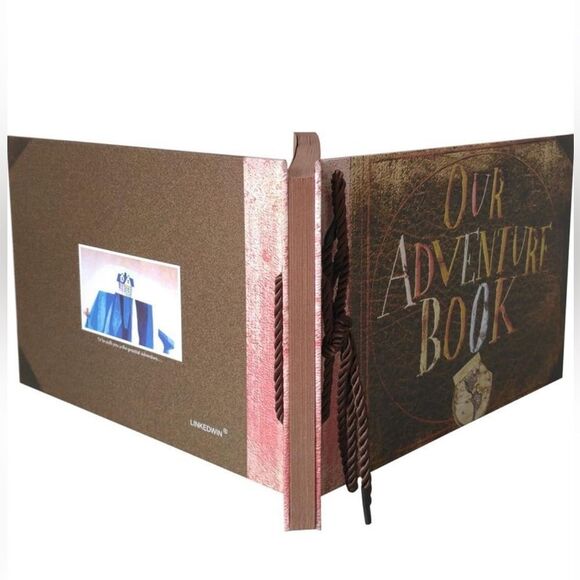 New “Our Adventure Book” Pixar “Up Movie” Scrapbooking Album 32 Pages & Stickers - Picture 4 of 6
